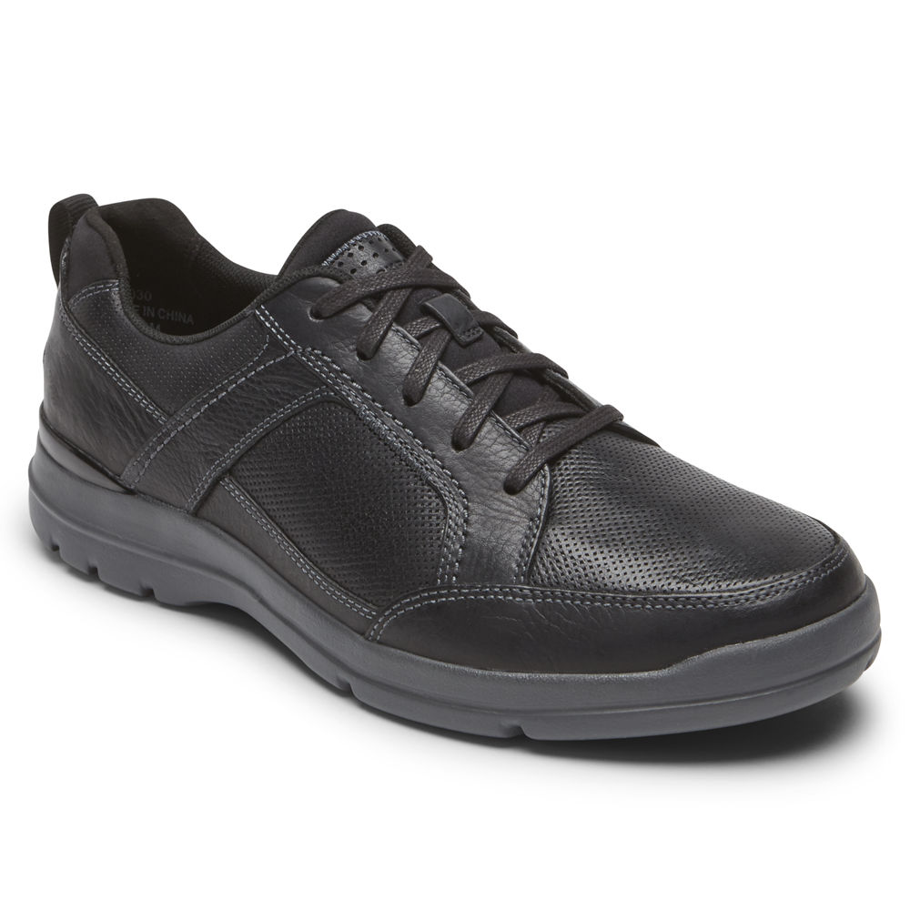 Rockport Joggesko Herre Svart - City Edge Lace-Up - EQVB16503